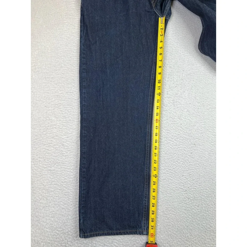 Levis 559 Jeans Mens 40x32 Blue Relaxed Straight Denim Pants Zip Fly 100% Cotton